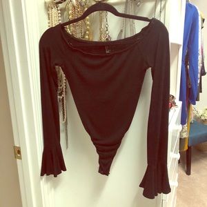Long sleeve body suit